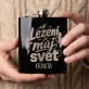 Placatka S Gravírováním Pro Lezce Dárek Pro Muže: Lezení Je Můj Svět