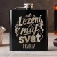 Placatka S Gravírováním Pro Lezce Dárek Pro Muže: Lezení Je Můj Svět