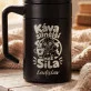 Termohrnek S Uchem 400 Ml Pro Fanouška Star Wars Dárek Pro Muže: Káva Silnější Než Síla