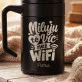 Termohrnek S Uchem 400 Ml K Prvnímu Výročí Vztahu Dárek K Valentýnu Pro Ženu: Miluju Tě Víc Než Wifi Termohrnek S Uchem 400 Ml K Prvnímu Výročí Vztahu Dárek K Valentýnu Pro Ženu: Miluju Tě Víc Než Wifi