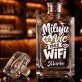 Karafa Na Vodku S Gravírováním K Prvnímu Výročí Vztahu Dárek K Valentýnu Pro Ženu: Miluju Tě Víc Než Wifi