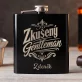 Placatka S Gravírováním K 50 Výročí Svatby Dárek Pro Muže: Zkušený Gentleman Placatka S Gravírováním K 50 Výročí Svatby Dárek Pro Muže: Zkušený Gentleman