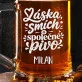 Půllitr Na Pivo Pro Snoubence Dárek Ke Dni Chlapců Pro Muže: Pivní Romance Půllitr Na Pivo Pro Snoubence Dárek Ke Dni Chlapců Pro Muže: Pivní Romance