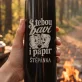 Termoska S Gravírováním K Prvnímu Výročí Svatby Dárek K Valentýnu Pro Ženu: S Tebou Baví I Papír