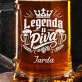 Půllitr Na Pivo K 80 Narozeninám Dárek Pro Muže: Pivní Elegance Půllitr Na Pivo K 80 Narozeninám Dárek Pro Muže: Pivní Elegance