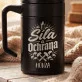 Termohrnek S Uchem 400 Ml Ke Svátku Svaté Barbory Dárek Pro Horníka Muže: Síla A Ochrana