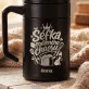 Termohrnek S Uchem 400 Ml K 40 Výročí Svatby Rodičů Dárek Pro Ženu: Šéfka Rodinného Chaosu Termohrnek S Uchem 400 Ml K 40 Výročí Svatby Rodičů Dárek Pro Ženu: Šéfka Rodinného Chaosu
