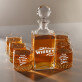 Awesome Whisky - Skleněná karafa na whisky + sklenice