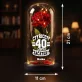 Věčná Růže Pod Skleněnou Kopulí Pro Ženu K 40 Dárek Pro 40Letou Ženu : Čtyřicet? Jen Začátek