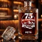 Personalizovaná Karafa Na Whisky Pro 75Letého Muže Dárek K 75 Narozeninám Pro Muže: 75 Let Zkušeností Personalizovaná Karafa Na Whisky Pro 75Letého Muže Dárek K 75 Narozeninám Pro Muže: 75 Let Zkušeností