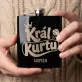 Placatka S Gravírováním Pro Tenistu Dárek Pro Muže: Král Kurtu