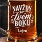 Půllitr Na Pivo K 40 Výročí Svatby Dárek Pro Muže: Věčná Láska Půllitr Na Pivo K 40 Výročí Svatby Dárek Pro Muže: Věčná Láska