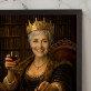 Babička královna her - Královský portrét Babička královna her - Královský portrét