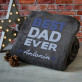 Best dad ever - Deka s výšivkou