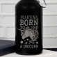 Born to be a unicorn - Láhev na vodu 0,4l s karabinou