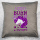 Born to be a unicorn - Polštář dekorační