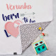Born to be loved - Dětská dečka s potiskem