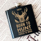 Born to hunt - Placatka s gravírováním