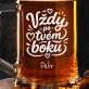 Půllitr Na Pivo K 25 Letům Manželství Dárek Pro Muže: Stříbrné Pouto