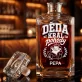 Personalizovaná Karafa Na Whisky Pro Dědečka Dárek Ke Dni Dědečků Pro Muže: Děda Král Pohody