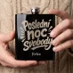 Placatka S Gravírováním Na Rozlučku Se Svobodou Pro Ženicha Dárek Pro Muže: Poslední Noc Svobody Placatka S Gravírováním Na Rozlučku Se Svobodou Pro Ženicha Dárek Pro Muže: Poslední Noc Svobody