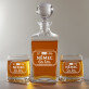 Company Limited - Skleněná karafa na whisky + sklenice