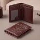 Personalizovaná Kožená Peněženka Pro Námořníka Dárek Pro Muže: Kapitán Všech Přístavů