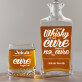 Cure - Skleněná karafa na whisky + sklenice