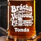 Půllitr Na Pivo Pro Bratra Dárek Pro Muže: Retro Brácha Půllitr Na Pivo Pro Bratra Dárek Pro Muže: Retro Brácha