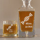Do DNA - Skleněná karafa na whisky + sklenice