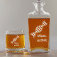 Do DNA - Skleněná karafa na whisky + sklenice