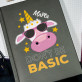 Don`t be basic - Zápisník A5 s potiskem