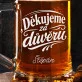 Půllitr Na Pivo Pro Klienta Dárek Pro Muže: Poděkování Klientům Půllitr Na Pivo Pro Klienta Dárek Pro Muže: Poděkování Klientům