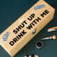 Drink with me - Dřevěná krabička na víno s příslušenstvím