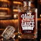 Personalizovaná Karafa Na Whisky Pro Muže Dárek Pro Muže: Vládce Nedělního Gauče