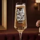 Sklenice Na Šampaňské Pro Námořníka Dárek Pro Muže: Moře, Vítr A Pivo