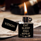 Eat, sleep, fish - Zapalovač s gravírováním