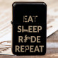 Eat, sleep, ride - Zapalovač s gravírováním
