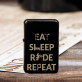 Eat, sleep, ride - Zapalovač s gravírováním