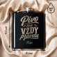 Placatka S Gravírováním Pro Pivaře Dárek Pro Muže: Pivo Má Vždy Pravdu Placatka S Gravírováním Pro Pivaře Dárek Pro Muže: Pivo Má Vždy Pravdu