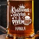 Půllitr Na Pivo K Narozeninám Dárek Pro Ženu: Pivní Královna Půllitr Na Pivo K Narozeninám Dárek Pro Ženu: Pivní Královna