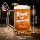 Půllitr Na Pivo Pro Kmotra Dárek Pro Muže: Superhrdinský Kmotr Půllitr Na Pivo Pro Kmotra Dárek Pro Muže: Superhrdinský Kmotr