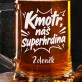 Půllitr Na Pivo Pro Kmotra Dárek Pro Muže: Superhrdinský Kmotr Půllitr Na Pivo Pro Kmotra Dárek Pro Muže: Superhrdinský Kmotr
