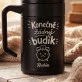 Termohrnek S Uchem 400 Ml K Odchodu Do Důchodu Dárek Pro Důchodce Muže: Konečně Žádný Budík Termohrnek S Uchem 400 Ml K Odchodu Do Důchodu Dárek Pro Důchodce Muže: Konečně Žádný Budík