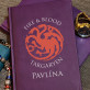 Fire&Blood - Zápisník A5 s potiskem