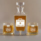 First Aid - Skleněná karafa na whisky + sklenice First Aid - Skleněná karafa na whisky + sklenice