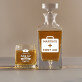First Aid - Skleněná karafa na whisky + sklenice First Aid - Skleněná karafa na whisky + sklenice