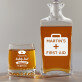First Aid - Skleněná karafa na whisky + sklenice