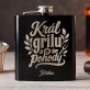 Placatka S Gravírováním K Prvnímu Dni Otců Dárek Pro Tatínka Muže: Král Grilu A Pohody