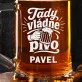 Půllitr Na Pivo K Vánočním Svátkům Dárek Pro Muže: Retro Pivní Štítek Půllitr Na Pivo K Vánočním Svátkům Dárek Pro Muže: Retro Pivní Štítek